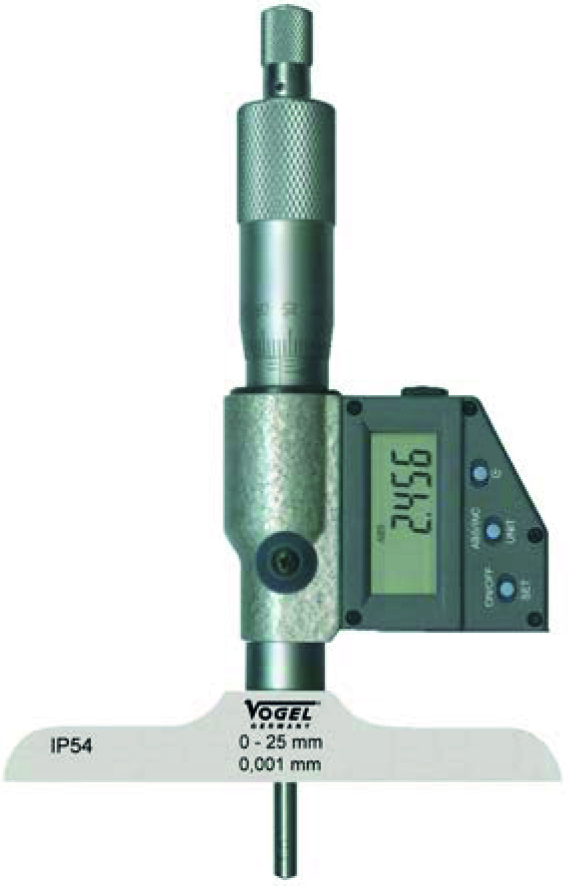 Глубиномер цифровой Vogel IP 54 0-100 мм