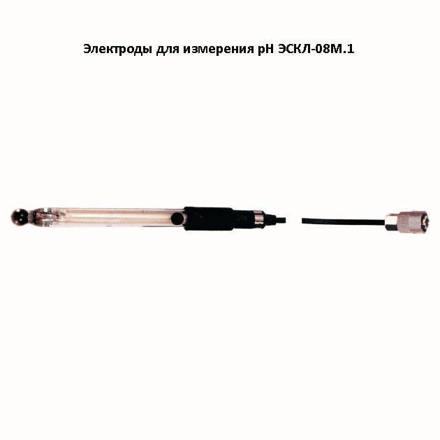 Электрод стеклянный комбинированный лабораторный ЭСКЛ-08М